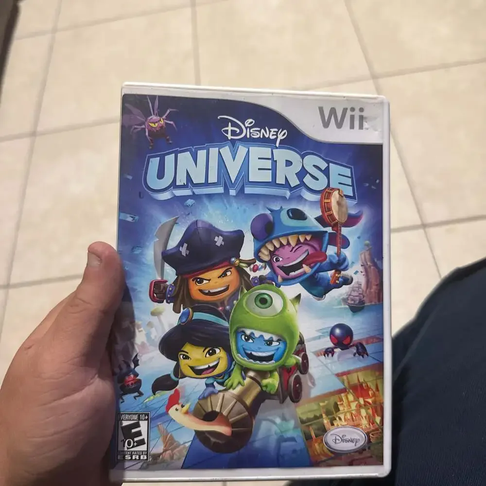 Disney Universe Nintendo Wii Game, CIB, Family Adventure - Tested